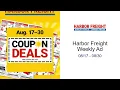Harbor Freight Weekly Ad -