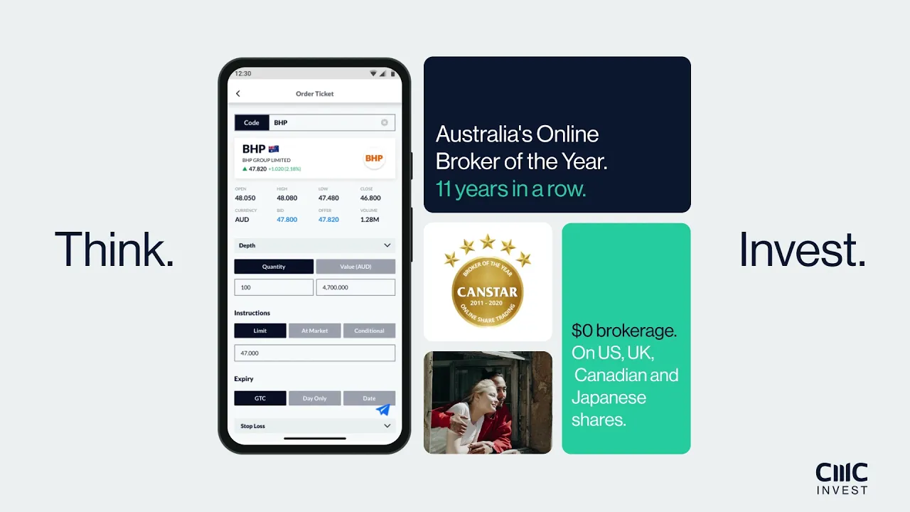 CMC Invest Animated event ad