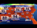FIVE PM WEDNESDAY WEATHER