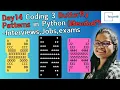 Day14 Coding series 3 Butterfly Patterns in Target45Telugu