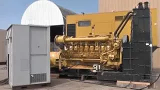 2000 KW Caterpillar Diesel Generator 3516 Standby Low Hour Used 86417 
