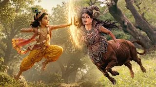 बाल कृष्ण और वत्सासुर का युद्ध | जंगल में मचा हाहाकार | Shri Krishna Story
