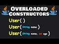 Learn OVERLOADED CONSTRUCTORS in 6 minutes