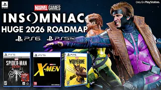 insomniacs 2026 roadmap revealed wolverine venom x men spider man 3 u0026 more 