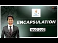 Encapsulation in Java Telugu