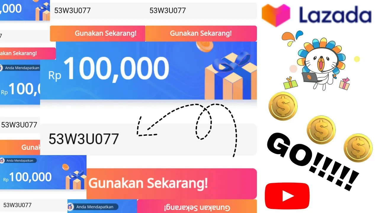 Cara salin kode voucher lazada 2020
