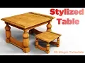 Maya 2019 - How to model a Stylized Table