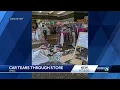 Car tears through Ames thrift store