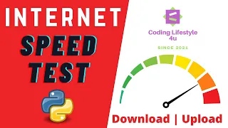 Test Your Internet Speed Using Python