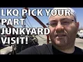 LKQ Pick Your Part Junkyard Visit - Picking an M56 Valve Cover