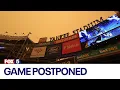 Yankees game postponed due to wildfire smoke