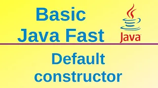 Default constructor - Basic Java Fast 16