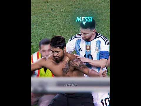 When Pitch Invader Met Messi ❤️‍🩹