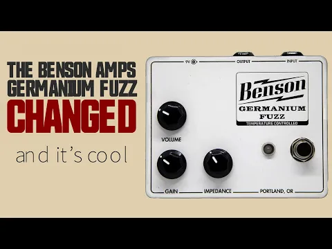 Benson Germanium Fuzz | Delicious Audio
