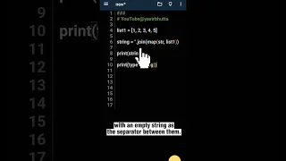 Python Exercises for Beginners Converting a list of integers to a string Python for Beginners