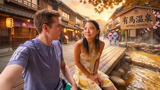 Japanese Girl Invites Me To Ancient Hot Spring Town 🇯🇵