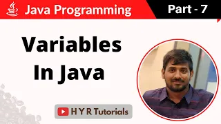 P7 - Variables in Java Core Java