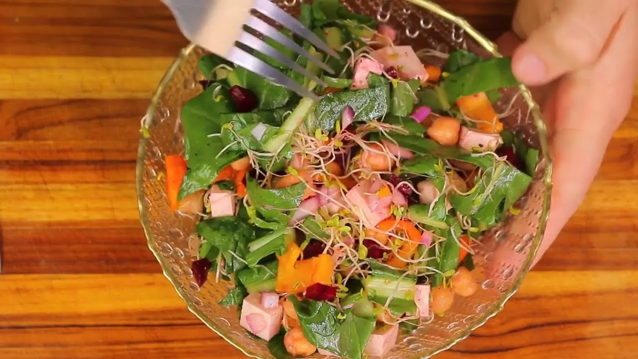 Superfood Salad - healthy recipe channel