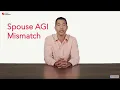 How to fix your spouse s AGI e-file reject - TurboTax Support