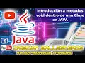 Clases y metodos void en JAVA Ejemplo menu suma resta multiplicacion division PARTE