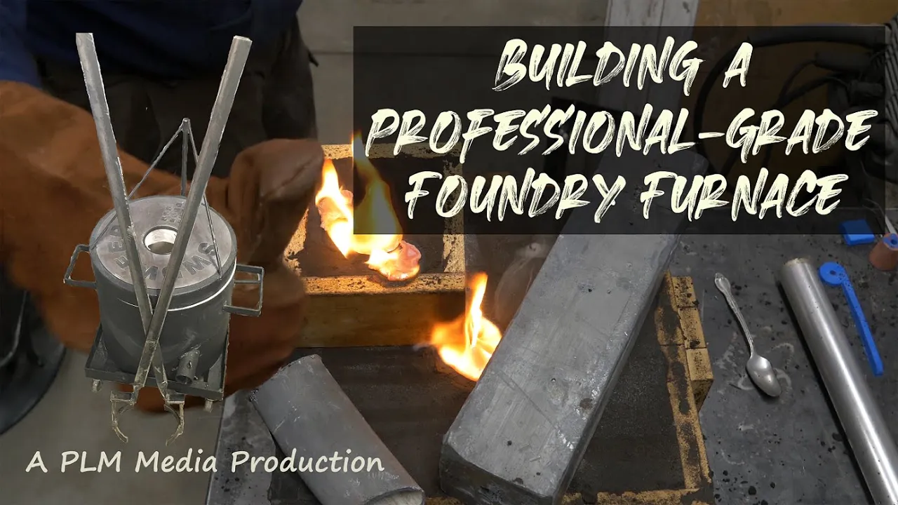 Building a professional-grade foundry furnace