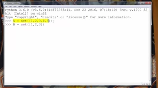 How to find if a Set is a Subset of another Set in Python subset calculation