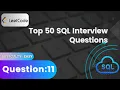 Employee Bonus - Problem 11 Top 50 LeetCode SQL Interview Questions