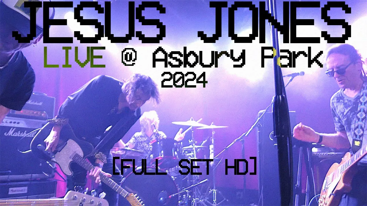 JESUS JONES live @ Asbury Park  NJ 2024 [FULL SET]