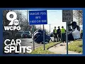 1 dead after car split in two in crash in Cincinnati