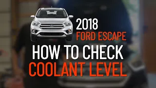 Ford Escape Low Coolant Warning How to Check the Coolant Reservoir