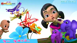  poo poova parandhu kids songs chutty kannamma tamil rhymes 