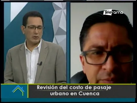 Revisión del costo de pasaje urbano en Cuenca