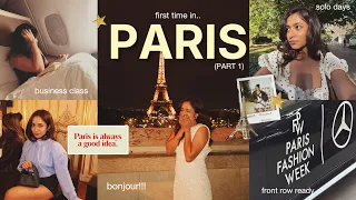 PARIS VLOG๐ fashion week, eiffel tower, shopping & more!!