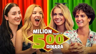 MUZIČARI I GLUMCI ODGOVARAJU | Milion Pitanja Za 500 DINARA