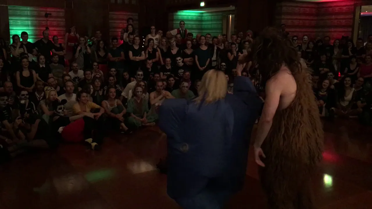 Semion Ovsiannikov & Sarah Vann Drake - ProShow - Warsaw Halloween Swing 2018