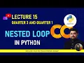 how to use nested loop in python programming in urdu hindi python in urdu 2025