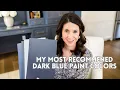 The best dark blue paint colors for your home