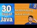 Hands on Java - Backtracking Maze Solving Problem Intro