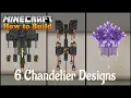 Minecraft 6 Interesting Chandelier Designs Tutorial Part 2
