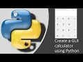How to make Graphical Calculator using Python