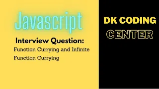 Function Currying and Infinite Function Currying JavaScript Interview Question