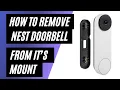 How to Remove Google Nest Doorbell from Mount Easy Release Tutorial