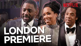 the harder they fall london premiere netflix