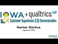 Qualtrics CX Demonstration
