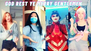 god rest ye merry gentlemen remix dance challenge tik tok compilations