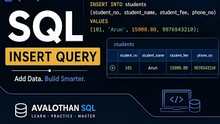 SQL INSERT Query Tutorial How to Insert Data into SQL Table SQL for Beginners