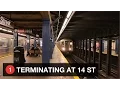 NYC Subway 1 Trains Terminating at 14th Street