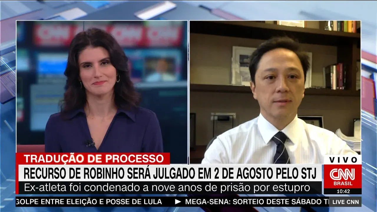 Áudios vazados de Robinho não interferem em julgamento do STJ, diz especialista | LIVE CNN