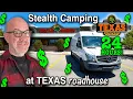 Living At TEXAS ROADHOUSE For 24 Hours Michigan USA
