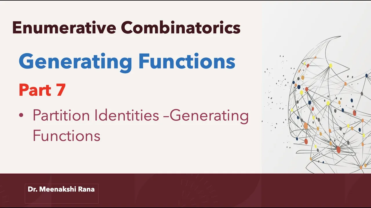 Generating Functions | Partition Identities